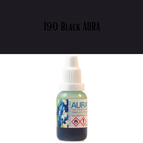 Tusz Renesans Aura czarny 15 ml nr 190