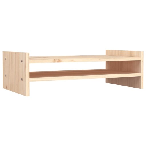 VidaXL Подставка для монитора, 50x27x15 см, массив дерева