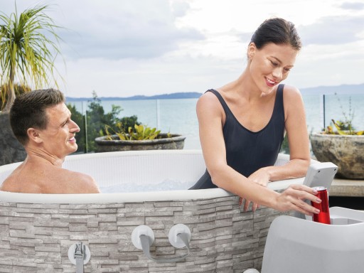 GARDEN JACUZZI VANCOUVER SPA ванна с гидромассажем Bestway 155/155/60 см
