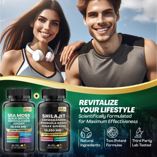 Комплекс Dynamic Vitality: мультивитамины с морским мхом и мощное мумие