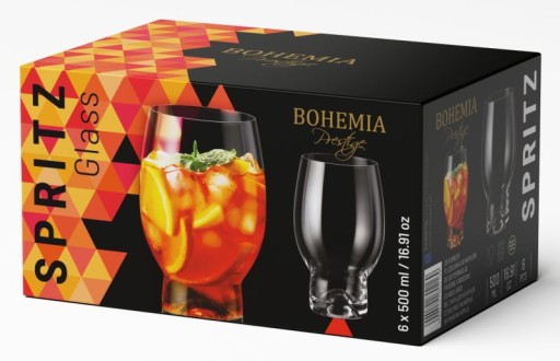 BOHEMIA PRESTIGE SZKLANKA APEROL SPRITZ 500ML 6SZT