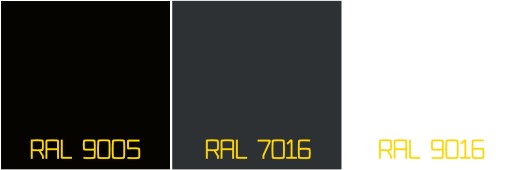 Балясиновая труба 20 x 2 мм, 100 см, 1 м, монтажная арфа для балюстрад, черный матовый RAL