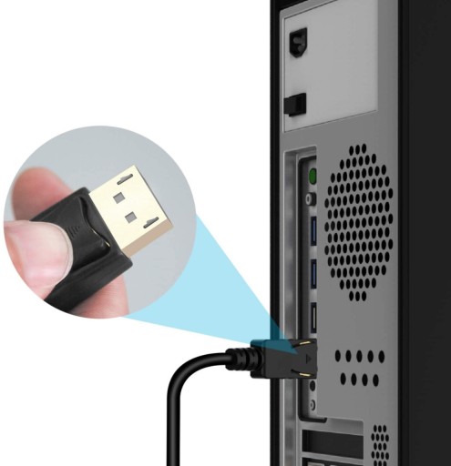 Кабель DisplayPort — HDMI, 4k, 30 Гц, DP-HDMI, 1,8 м, бескислородная медь