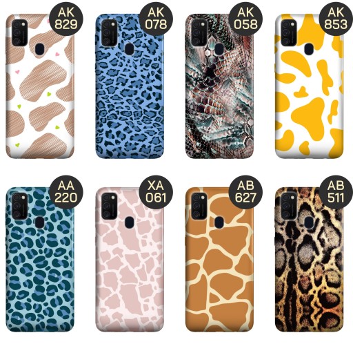 ETUI DO SAMSUNG GALAXY M21 WZORY CĘTKI ŁATKI OBUDOWA POKROWIEC CASE