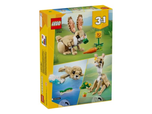 Klocki LEGO Creator 31162 3w1 Uroczy króliczek 8+ (Elementy: 326)