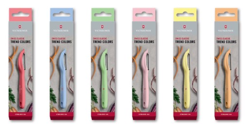 Victorinox 7.6075.52, овощечистка, лезвие двустороннее, зубчатое