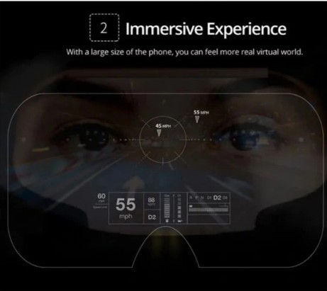 Виртуальные VR-очки для смартфонов от 5 до 7 дюймов