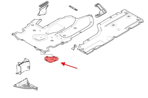 ZAŚLEPKA SPUSTU OLEJU BMW 5 E61 03-10 51757195903
