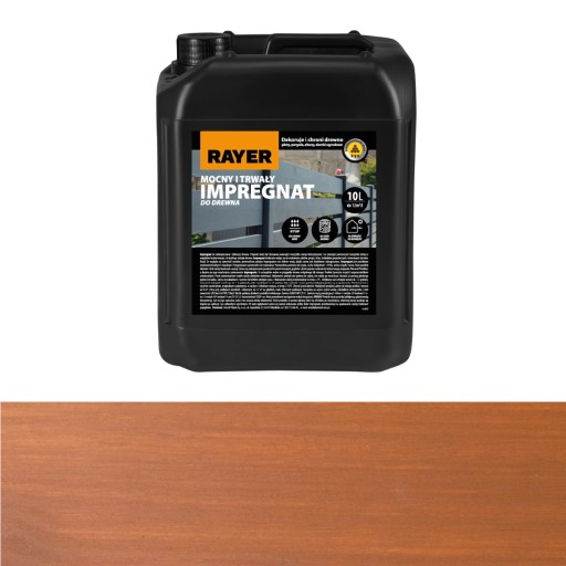 Пропитка для дерева RAYER 10 каштан STRONG Waxes