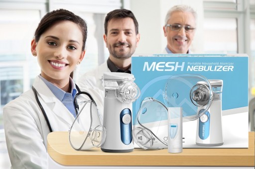 Сертифицированный портативный небулайзер-ингалятор MESH
