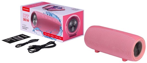 Głośnik mobilny XMUSIC BTS850P Różowy