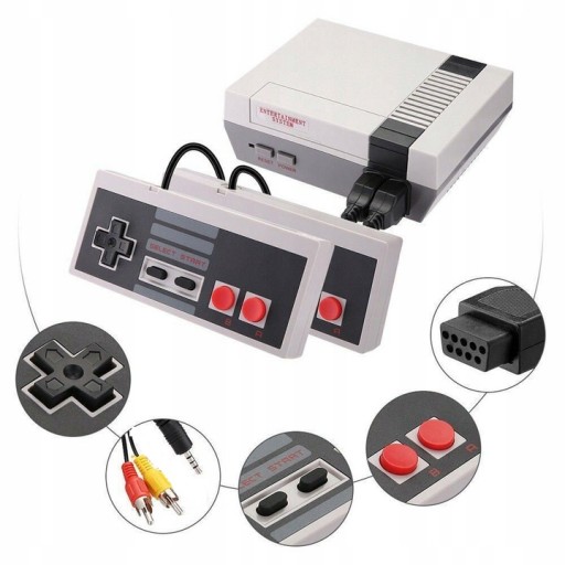 ИГРОВАЯ ТВ-КОНСОЛЬ PEGASUS 8-BIT AV 620 GAMES черный
