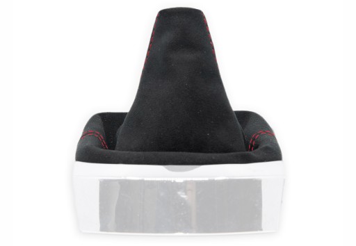 SEAT IBIZA 3 2002-2008 MIESZEK ZMIANY BIEGÓW CZARNA ALCANTARA CZERWONE NICI