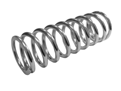 SPRĘŻYNA NACISKOWA d=5,0 * Dz=45 * L=125 - 1 szt.