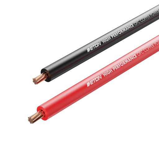 Комплект силовых кабелей Eton PCC20 для усилителя PURE COPPER OFC 20 мм2