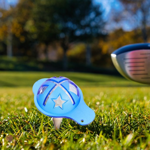 Narzędzie do znakowania piłek golfowych. Lini