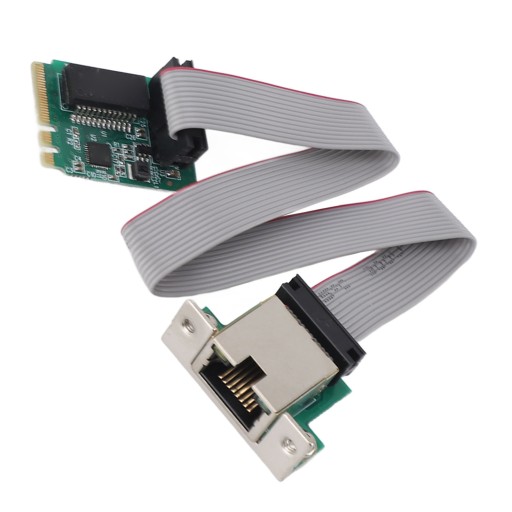 Сетевая карта M.2 2,5G Ethernet 2,5G/1G/100M с одним портом RJ45 W1