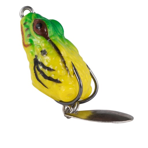 Frog Lure Bass Bait Metalowa cekinowa przynęta w stylu G