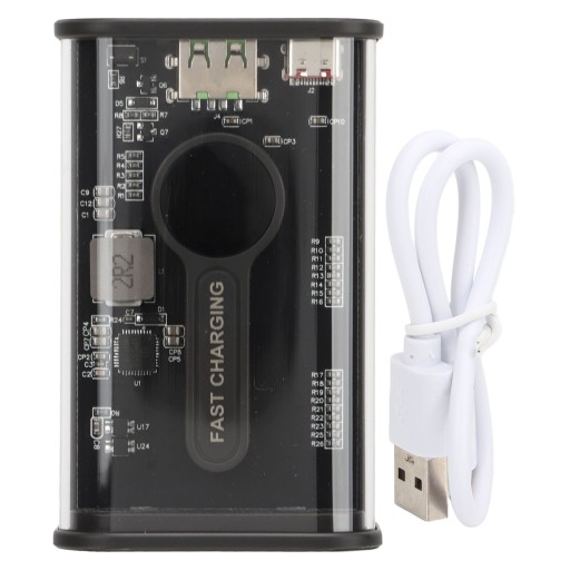 Power Bank Przezroczysta obudowa 22,5 W Szybkie