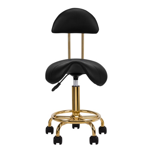 Косметический табурет Activeshop 6001G, черный
