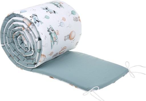 ДВУХСТОРОННЯЯ КРОВАТЬ С КОВРИКОМ 180х30см BABYMAM