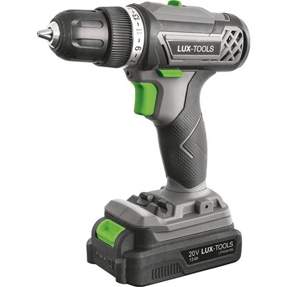 LUX-Tools Аккумуляторная дрель-шуруповерт