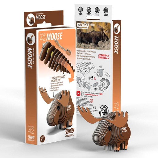 LOSE ANTLERS PUZZLE 3D ECO EDU PUZZLE 24 EL. 6+