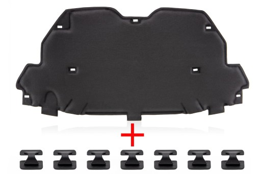 WYGŁUSZENIE MASKI KOMPLET ZE SPINKAMI AM21U16746AA FORD GALAXY MK2 II 06-14