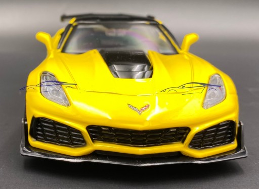 Corvette ZR1 2019, масштаб 1:24, Motormax 79356