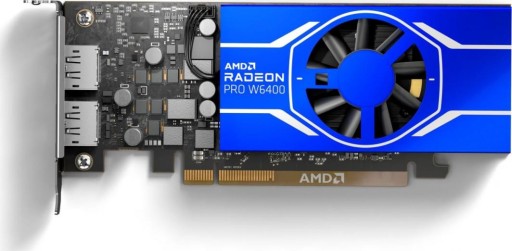 Карта AMD Radeon Pro W6400 4 ГБ 2xDP LP Retail Pure Low Profile