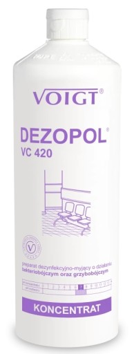 Voigt DEZOPOL VC420 моющая дезинфекция биоцидная 1л