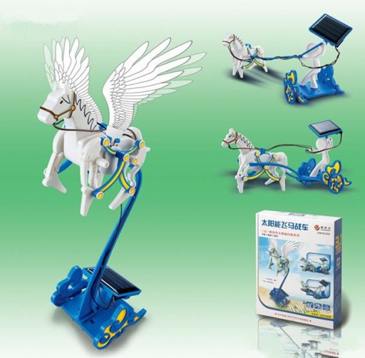 Летающая лошадь, солнечная игрушка, солнечная лошадь 3 в 1