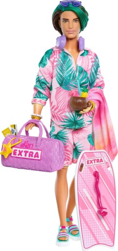 Кукла Barbie Extra Fly с дорожной одеждой и аксессуарами на тему сна.