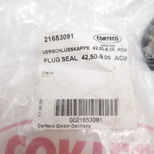 21653091 CORTECO ZAŚLEPKA ROZRZĄDU MNIEJSZA RENAULT