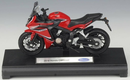 HONDA CBR 650F 2018 модель 1:18 Welly Metal