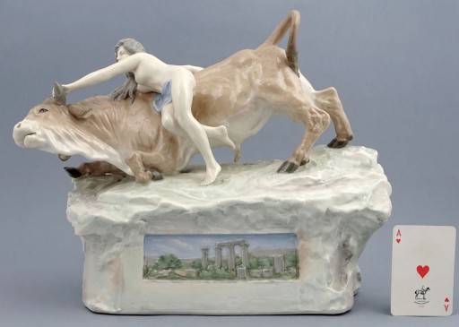 Europa i Zeus, Amphora