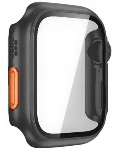 Etui + Wbudowane Szkło / 2w1 do Apple Watch 7 / 8 / 9 : 41mm