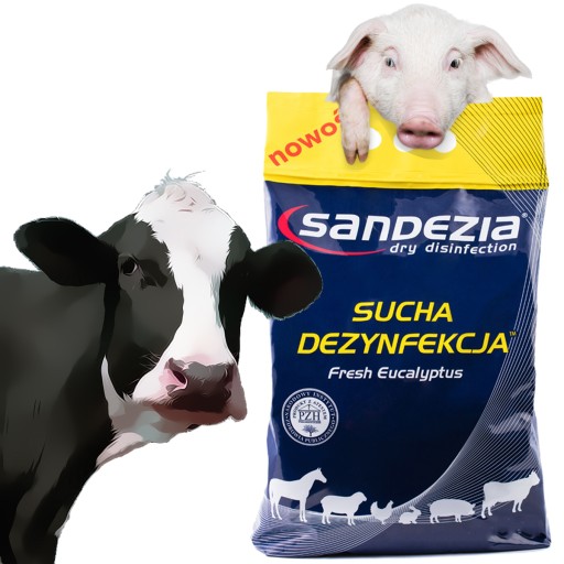 Сухое дезинфицирующее средство, 10 кг, SANDEZIA