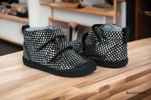 Bartek trzewiki barefoot 11025 skórzane buty na rzep za kostkę lekkie r. 24