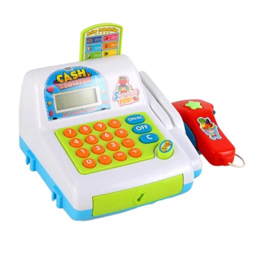 Supermarket Sklep Kasa Zabawki Kasa fiskalna Zabawki edukacyjne dla B