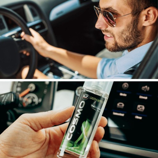 K2 COSMO ZIELONE JABŁKO ODŚWIEŻACZ DO AUTA 50 ML