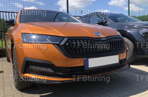 ПЕРЕДНИЙ СПОЙЛЕР SKODA OCTAVIA 4 TFB ТЮНИНГ