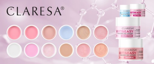 Zestaw budujący 2x żel 45g CLARESA primer lampa