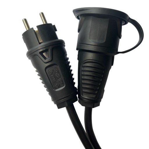 Przedłużacz polwinitowy H05VV-F 3x1,5 OWY PVC 30m