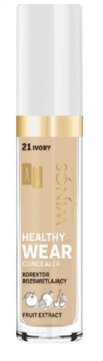 AA WINGS OF COLOR HEALTHY WEAR CONCEALER ПОДСВЕТЛЯЮЩИЙ КОНСИЛЕР 21 IVORY