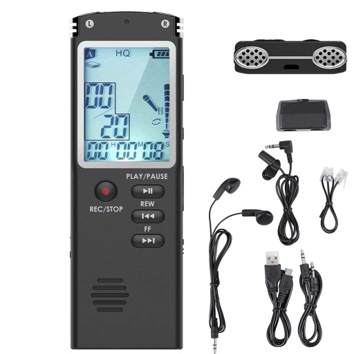 ПРОФЕССИОНАЛЬНЫЙ ЦИФРОВОЙ ДИКТОФОН 16 ГБ USB MP3-ПЛЕЕР