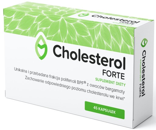 3x CHOLESTEROL FORTE 135kaps BERGAMOTA PROTON LABS
