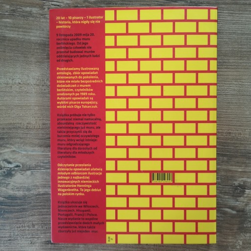 Olga Tokarczuk. 1989 Dziesięć opowiadań o burzeniu murów. Autograf !!!!!