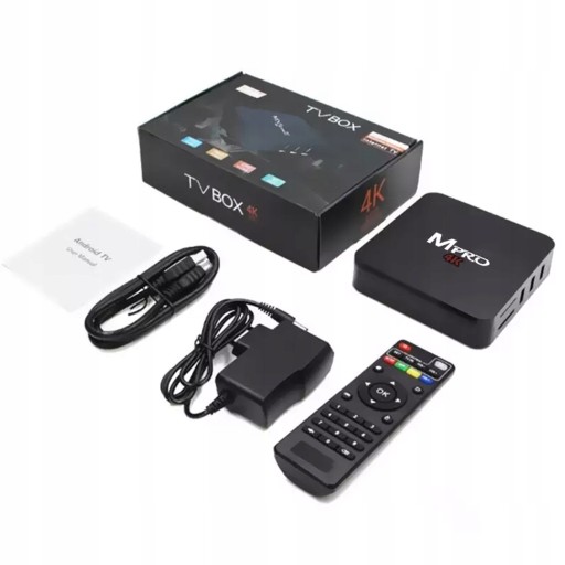 SMART TV BOX 8 ГБ MXQ PRO 4K ДЕКОДЕР ANDROID 7.1