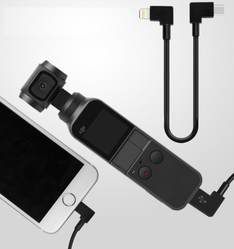 ПРОЧНЫЙ OTG КАБЕЛЬ DJI OSMO POCKET / 2 AIR IPHONE IPAD